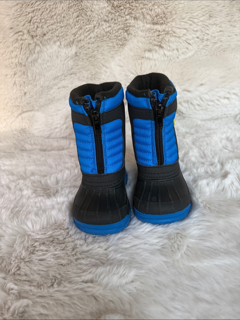 Arctic Shield Kids Blue & Black Waterproof Snow Boots